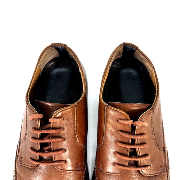 Vionic Mens Dress Shoes Size 10 Harrison Brown Leather Wingtip Oxford Business main image 12